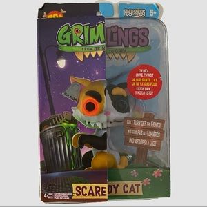 Grimlings From Grin to Grim “Scaredy Cat” Doll Collectible Toy (New)